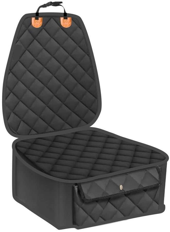BLESSING PET SUPPLY Dog car seat Cover (Black, Frount Car Seat Cover) - Image 1